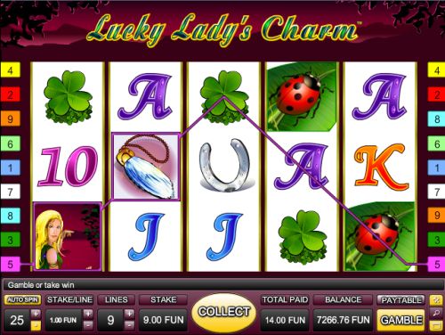 Игровой автомат «Lucky Lady’s Charme» в казино Вулкан