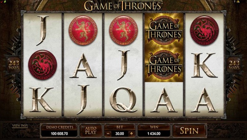 Игровой автомат «Game of Thrones» на официальном сайте казино Плей Фортуна
