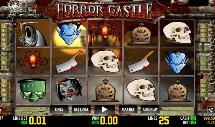 Игровой автомат «Horror Castle» в казино Вулкан Вегас