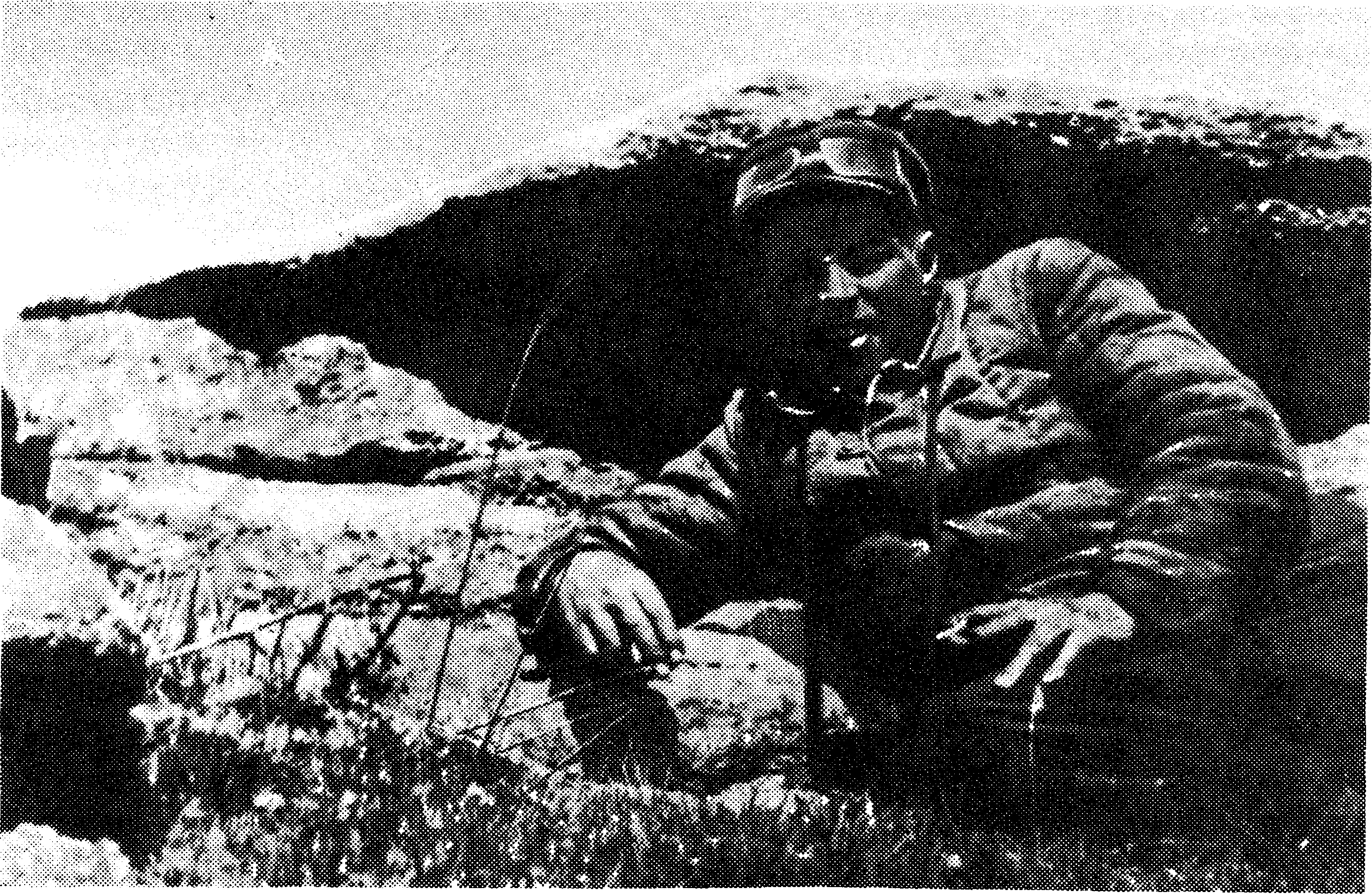 И.А. Ефремов на раскопе в Нэмэгэту (1948 г.)